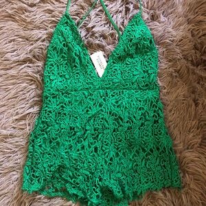 Forever 21 Green Jumpsuit never worn